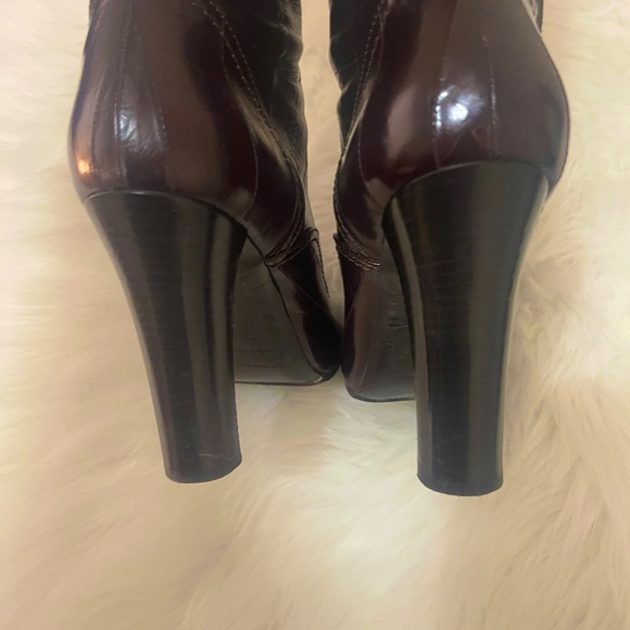 Burberry vintage Eel skin boots - Picture 3 of 15